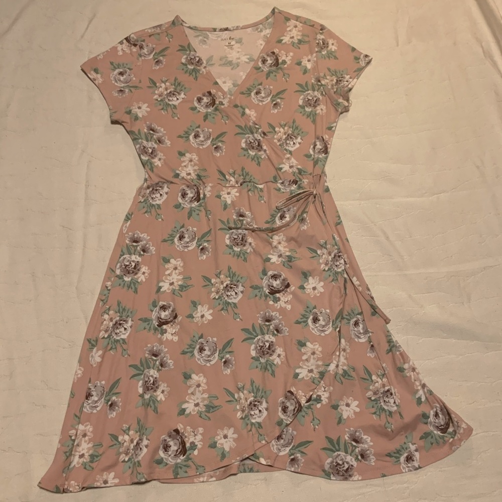 Floral Wrap Sundress